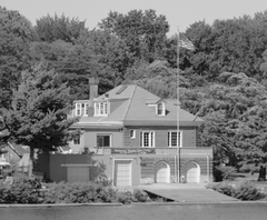 Fairmount Rowing Association boathouse at Boathouse Row, Kelly Drive, Philadelphia, PA