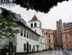 Pátio do Colégio historic site in São Paulo Brazil with colonial architecture