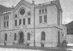 Zalman and Ryfka Nozyk Synagogue in Warsaw on Twarda Street, historic 1909 architecture