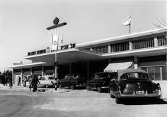Central Tel Aviv train station in the 1950s