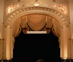 Stage of the War Memorial Opera House in San Francisco