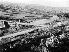 Customs station near the bridge at Mishmar HaYarden in September 1935