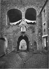 The Gate of Jerzual in Dinan, a historic stone archway