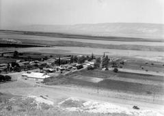View of Menachemiah colony north of Beit Shean