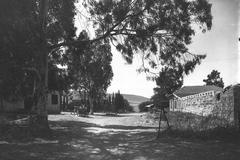 Main street at Menahamia Village in the Northern Jordan Valley