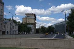 Exit of Arbatskaya Square tunnel in Moscow on 31st July 2016