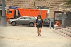 August 2016 in Moscow cityscape