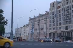 Moscow cityscape on 25th of July 2016