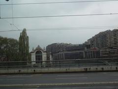 Bâtiment des Forces Motrices building viewed from Pont de la Coulouvrenière in Geneva