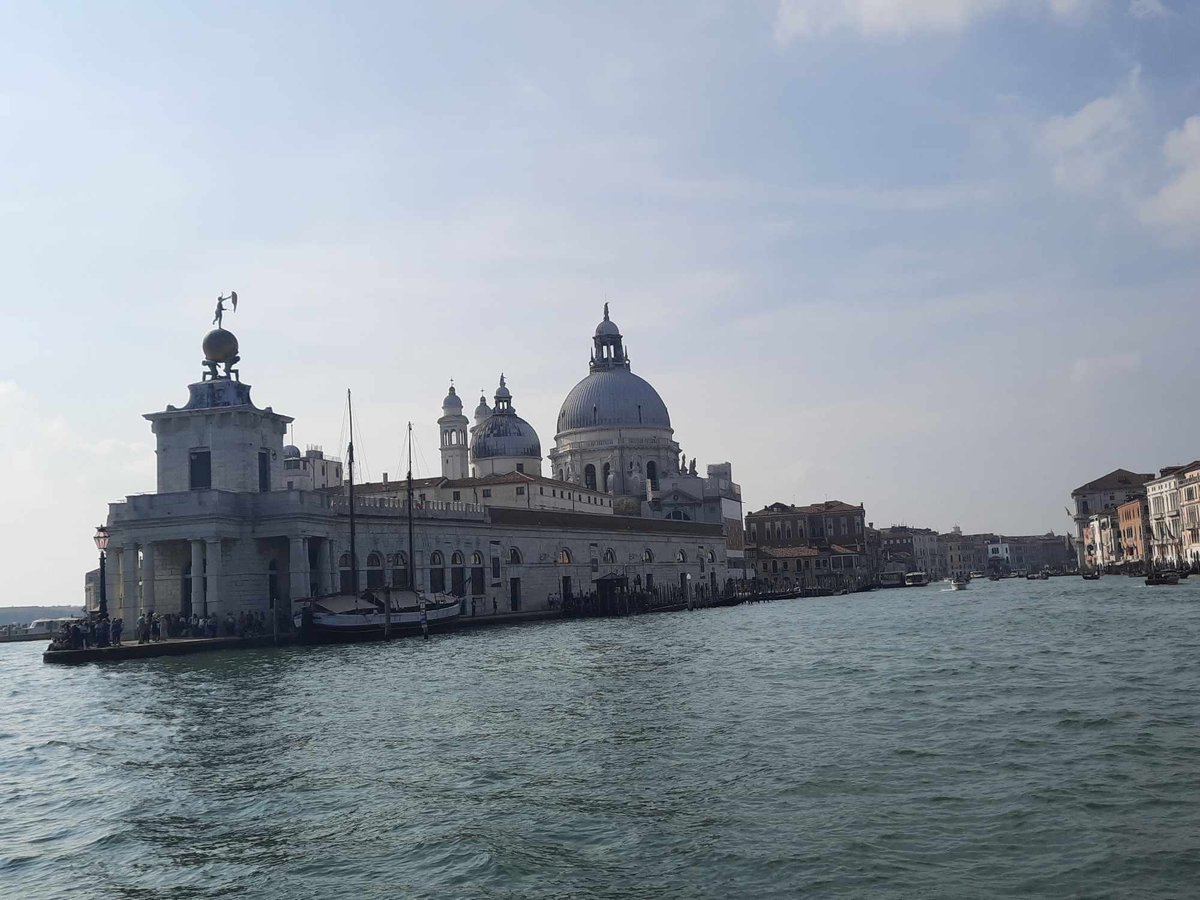 Scenic view of Venice Italy with historic buildings and canals