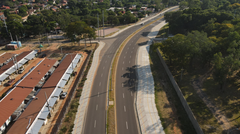 Southern highway of Asunción connecting Lambaré, Villa Elisa and San Antonio metropolitan area