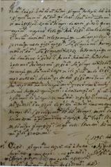 1796 house sale document from Bucharest with Romanian Cyrillic script