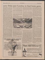 Page 19 of The Chronicle student newspaper from Duke University dated March 2, 1981