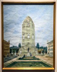 Draft of the Kecskemét Water Tower by Ödön Lechner
