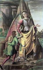 Painting of Tobias and the Archangel Raphael