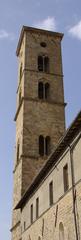 Bell tower of the Cathedral of Santa Maria Assunta in Volterra
