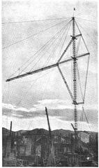 Historic crane erected in December 1910 during New Cathedral construction