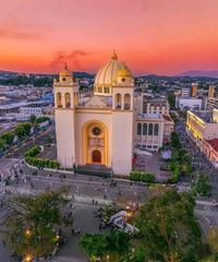 San Salvador Metropolitan Cathedral in March