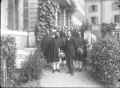 Haile Selassie visiting the International Labour Organization in Geneva