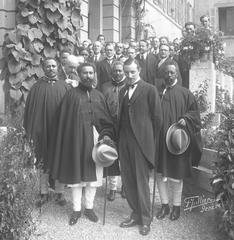 Haile Selassie visiting International Labour Organization in Geneva