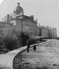 Right wing of Asylum building in Toronto, Canada