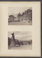 Vintage photograph titled 'A Summer Trip' showing scenic European landscapes and architectural landmarks from Johnson's 1878 travel album