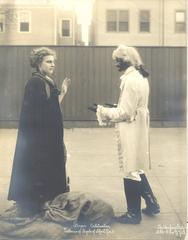 Children from Jersey City Public School #11 performing a historical tableau in Bergen Square during the city's 250th Anniversary in 1910