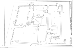 First floor plan of Fraunces Tavern Museum Complex in New York