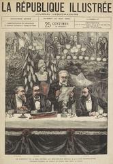 Banquet honoring mechanic Grisel at Élysée Montmartre with Victor Hugo speaking