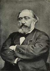 Portrait photograph of Léon Gambetta, Deputy and Minister, President of the Chamber of Deputies by Étienne Carjat