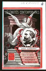 Cover of Depasse's book featuring Léon Gambetta