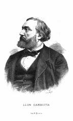 Portrait of Léon Gambetta by Depasse