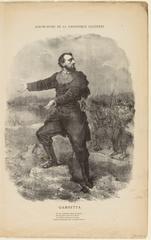 Lithograph print from Album de la Chronique illustrée, Guerre et Commune by Pierre-Gustave Staal