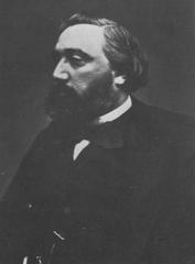 Portrait of Léon Gambetta, French statesman, circa 1838-1882