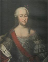 Portrait of Anastasia Ivanovna Trubetskaya, Russian noblewoman (1700-1755)