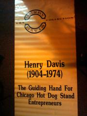 Banner displayed at the Chicago Historical Society during The Henry Davis Collection gala night