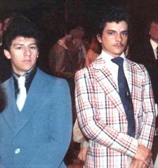 Juan Iglesias and Steve Vigil at Cinerama Dome Los Angeles 1978