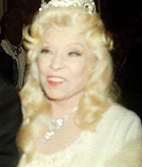 Mae West on Paul Novak's arm with Lars Jacob in background at Cinerama Dome Los Angeles