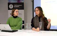 Conference on promoting Quebec cinema through wiki platforms with director Lyne Charlebois