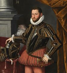 Portrait of Archduke Ernest of Austria, son of Emperor Maximilian II and Empress Maria of Austria and Portugal, 1553-1595