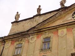 Invalidovna historic building dormitory for war veterans in Prague Czech Republic