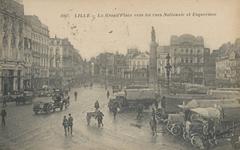 La Grand Place in Lille with streets Nationale and Esquermes during daytime