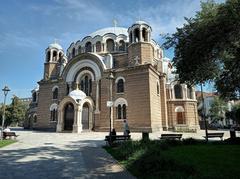 Seven Saints Church in Sofia Bulgaria exterior view