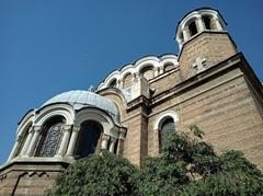 Seven Saints Church in Sofia exterior view