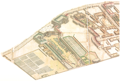 Section of Moika River Embankment between Glinka Street and Fanareiny Lane in 18th Century