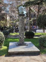 Monument of Akaki Shanidze at Tbilisi State University Pantheon