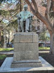 Ivane Javakhishvili monument at Tbilisi State University Pantheon