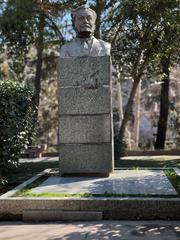 Monument of Korneli Kekelidze at Tbilisi State University Pantheon