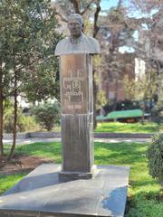 Monument of Dimitri Uznadze at Tbilisi State University Pantheon