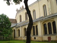 Northern facade of Church of St. Johns in Vilnius